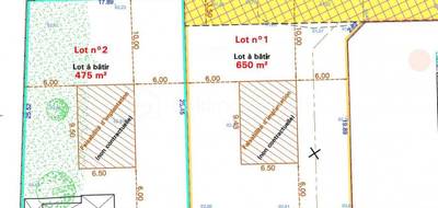Terrain seul à Brétigny-sur-Orge en Essonne (91) de 475 m² à vendre au prix de 200000€ - 1