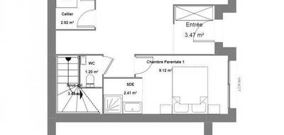 Programme terrain + maison à Bouleurs en Seine-et-Marne (77) de 1289 m² à vendre au prix de 476500€ - 3