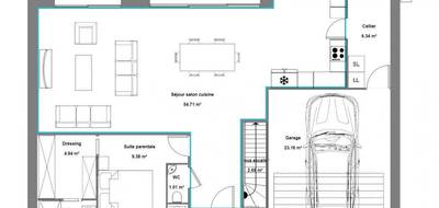 Programme terrain + maison à Condé-Sainte-Libiaire en Seine-et-Marne (77) de 710 m² à vendre au prix de 550600€ - 3