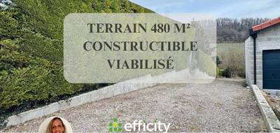 Terrain seul à Villette-de-Vienne en Isère (38) de 480 m² à vendre au prix de 194000€ - 1