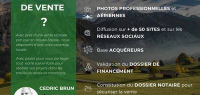 Terrain seul à Mont-Saxonnex en Haute-Savoie (74) de 2843 m² à vendre au prix de 299000€ - 4
