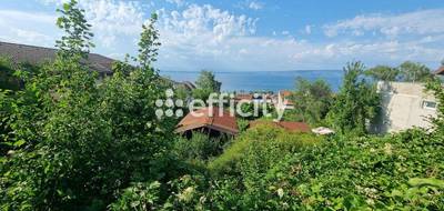 Terrain seul à Évian-les-Bains en Haute-Savoie (74) de 800 m² à vendre au prix de 240000€ - 2