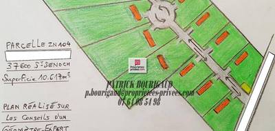 Terrain seul à Saint-Senoch en Indre-et-Loire (37) de 10617 m² à vendre au prix de 241500€ - 3