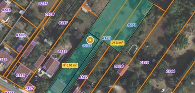 Terrain seul à Mehun-sur-Yèvre en Cher (18) de 2130 m² à vendre au prix de 44990€ - 3