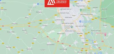 Terrain seul à Saint-Léger-près-Troyes en Aube (10) de 500 m² à vendre au prix de 60000€ - 3