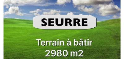 Terrain seul à Seurre en Côte-d'Or (21) de 2980 m² à vendre au prix de 76000€ - 1