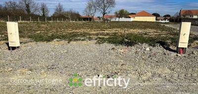 Terrain seul à Corcoué-sur-Logne en Loire-Atlantique (44) de 679 m² à vendre au prix de 88000€ - 1