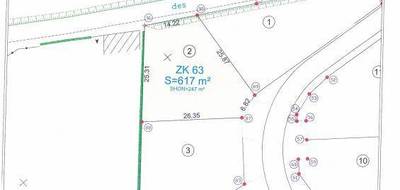 Terrain seul à Crécy-en-Ponthieu en Somme (80) de 0 m² à vendre au prix de 38000€ - 1