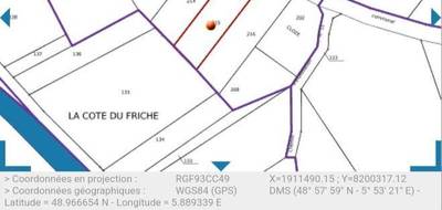 Terrain seul à Jaulny en Meurthe-et-Moselle (54) de 2880 m² à vendre au prix de 108800€ - 4
