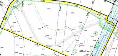 Terrain seul à Montbéliard en Doubs (25) de 851 m² à vendre au prix de 72500€ - 3