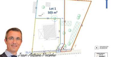 Terrain seul à Labastidette en Haute-Garonne (31) de 503 m² à vendre au prix de 75000€ - 1