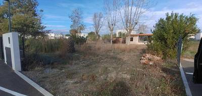 Terrain seul à Sérignan en Hérault (34) de 726 m² à vendre au prix de 270000€ - 2