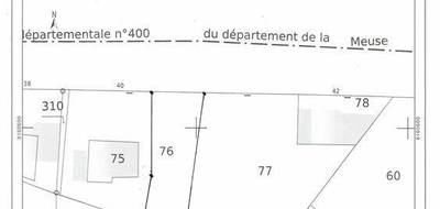 Terrain seul à Chanteheux en Meurthe-et-Moselle (54) de 600 m² à vendre au prix de 55000€ - 2
