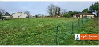 Terrain seul à Maine-de-Boixe en Charente (16) de 1000 m² à vendre au prix de 32600€ - 2