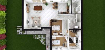 Programme terrain + maison à Provins en Seine-et-Marne (77) de 1050 m² à vendre au prix de 262172€ - 4