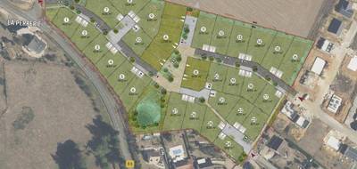 Terrain seul à Nouzilly en Indre-et-Loire (37) de 366 m² à vendre au prix de 49100€ - 1