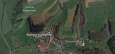 Terrain seul à Sapogne-sur-Marche en Ardennes (08) de 5477 m² à vendre au prix de 178000€ - 3