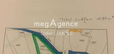 Terrain seul à Baugé-en-Anjou en Maine-et-Loire (49) de 1097 m² à vendre au prix de 30000€ - 1