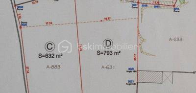 Terrain seul à Roquessels en Hérault (34) de 632 m² à vendre au prix de 89200€ - 3