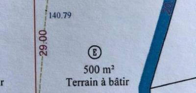 Terrain seul à Beton-Bazoches en Seine-et-Marne (77) de 500 m² à vendre au prix de 56000€ - 3