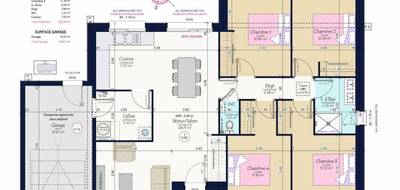 Programme terrain + maison à Saint-Léger-de-Linières en Maine-et-Loire (49) de 110 m² à vendre au prix de 325000€ - 3