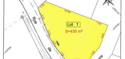 Terrain seul à Zudausques en Pas-de-Calais (62) de 435 m² à vendre au prix de 57500€ - 2