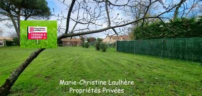 Terrain seul à Gauriaguet en Gironde (33) de 692 m² à vendre au prix de 93000€ - 2