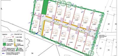 Terrain seul à Coutances en Manche (50) de 470 m² à vendre au prix de 48250€ - 2
