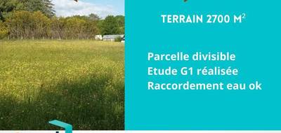 Terrain seul à Saint-Denis en Aude (11) de 2723 m² à vendre au prix de 80000€ - 1