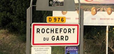 Terrain seul à Rochefort-du-Gard en Gard (30) de 817 m² à vendre au prix de 201000€ - 1