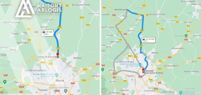 Terrain seul à Reims en Marne (51) de 500 m² à vendre au prix de 95000€ - 2