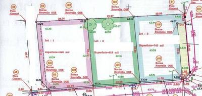 Terrain seul à Brionne en Eure (27) de 854 m² à vendre au prix de 36000€ - 2