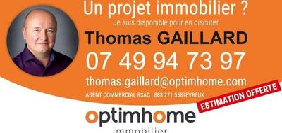 Terrain seul à Hectomare en Eure (27) de 1034 m² à vendre au prix de 61000€ - 2