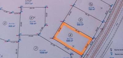 Terrain seul à Saint-Jean-Froidmentel en Loir-et-Cher (41) de 699 m² à vendre au prix de 24261€ - 3