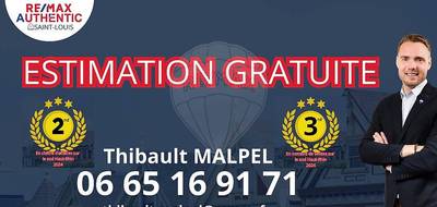 Terrain seul à Waldighofen en Haut-Rhin (68) de 1145 m² à vendre au prix de 68000€ - 4