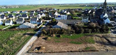 Terrain seul à Plourin en Finistère (29) de 505 m² à vendre au prix de 56500€ - 2