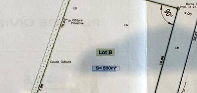 Terrain seul à Bouin en Vendée (85) de 500 m² à vendre au prix de 64800€ - 2