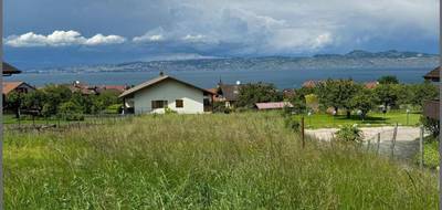 Terrain seul à Lugrin en Haute-Savoie (74) de 1082 m² à vendre au prix de 388000€ - 2