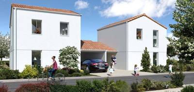 Programme terrain + maison à Saint-Jean-de-Monts en Vendée (85) de 83 m² à vendre au prix de 233000€ - 2