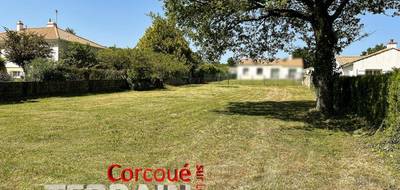 Terrain seul à Corcoué-sur-Logne en Loire-Atlantique (44) de 703 m² à vendre au prix de 87000€ - 1
