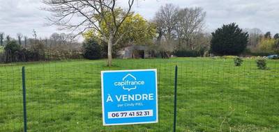 Terrain seul à Guillac en Morbihan (56) de 872 m² à vendre au prix de 24000€ - 2