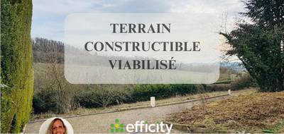 Terrain seul à Villette-de-Vienne en Isère (38) de 594 m² à vendre au prix de 194000€ - 1