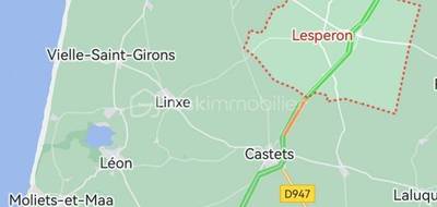 Terrain seul à Lesperon en Landes (40) de 2372 m² à vendre au prix de 155000€ - 2