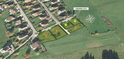 Terrain seul à Bourguignon en Doubs (25) de 535 m² à vendre au prix de 59900€ - 1