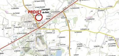 Terrain seul à Louvigné-de-Bais en Ille-et-Vilaine (35) de 0 m² à vendre au prix de 32000€ - 2