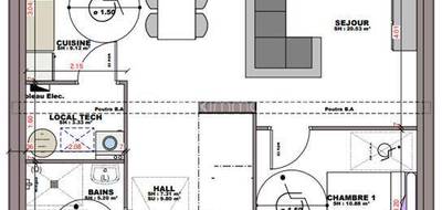 Terrain seul à Montfort-sur-Risle en Eure (27) de 2209 m² à vendre au prix de 25500€ - 3