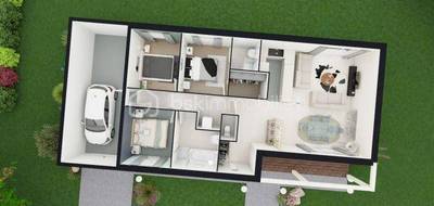 Terrain seul à Peltre en Moselle (57) de 1000 m² à vendre au prix de 157900€ - 3
