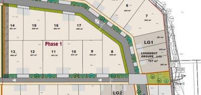 Terrain seul à Semblançay en Indre-et-Loire (37) de 549 m² à vendre au prix de 70600€ - 2