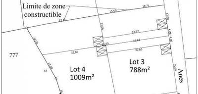 Terrain seul à Cerisy-la-Salle en Manche (50) de 2397 m² à vendre au prix de 35000€ - 3