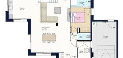Programme terrain + maison à Saint-Jean-de-Beugné en Vendée (85) de 704 m² à vendre au prix de 287840€ - 3